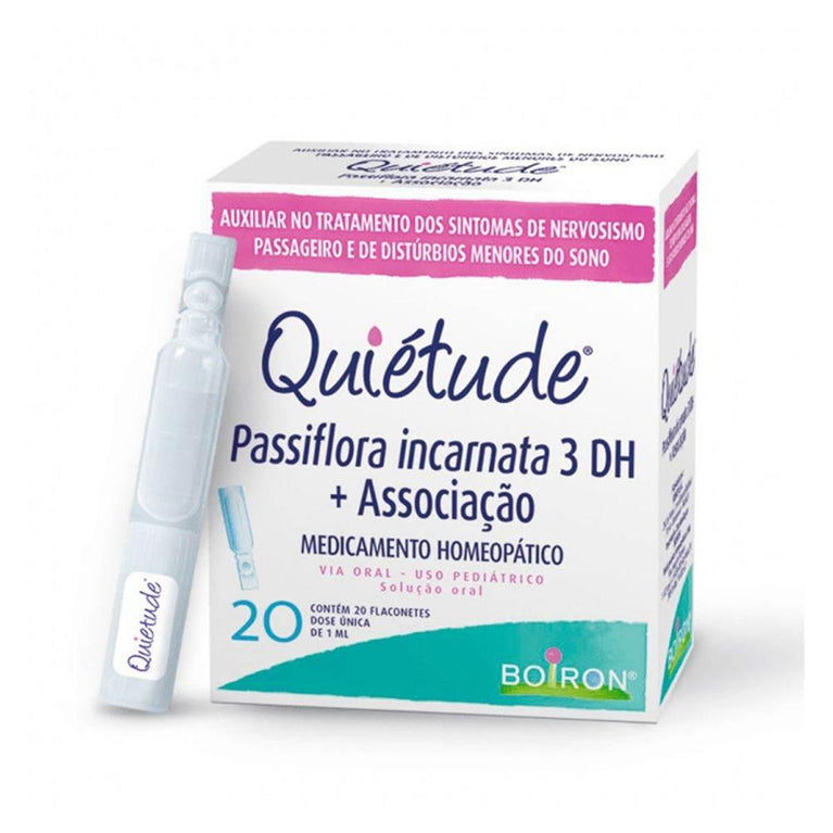 Quietude - 20 Flaconetes com 1Ml cada - Drogaria Poupa Centro