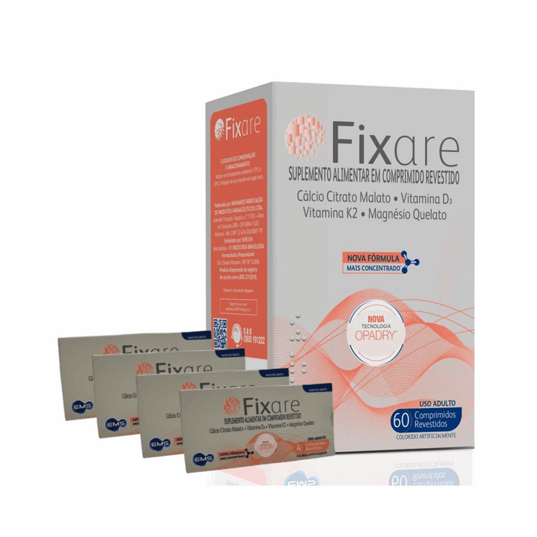 Kit Fixare Com 60 Comprimidos + 16 comp (Brinde)