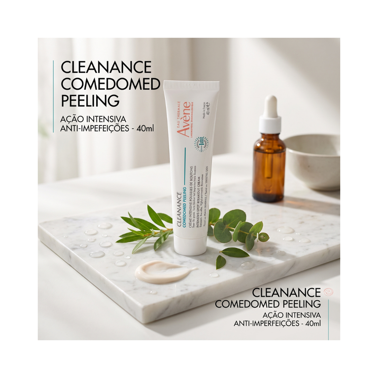 Creme Facial Antiacne Avène Cleanance Comedomed Peeling 40ml