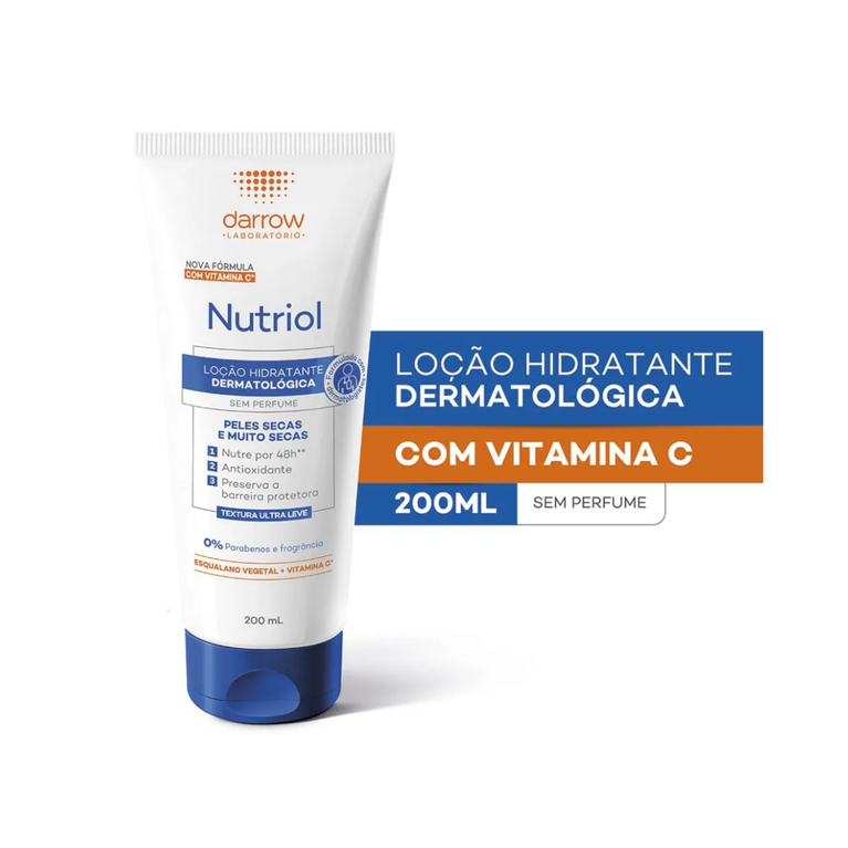 Nutriol Loçao Hidratante 200ml Darrow
