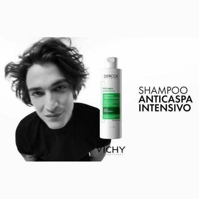Shampoo Anticaspa Vichy Dercos Intensivo 125Ml Vichy - Drogaria Poupa Centro