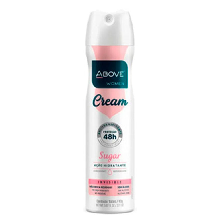 Desodorante Antitranspirante Aerosol Above Women Cream Sugar 48h 150ml