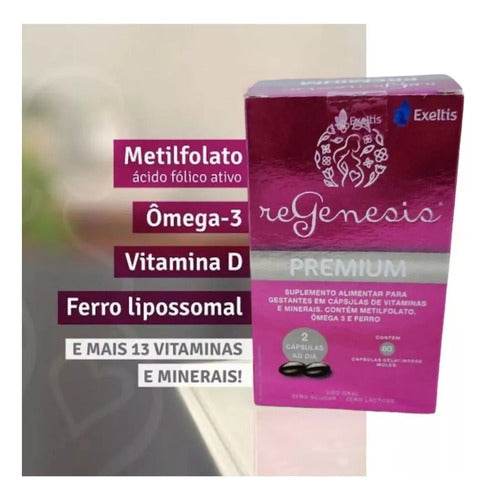 Regenesis Premium Com 60 Cápsulas Gelatinosas - Drogaria Poupa Centro