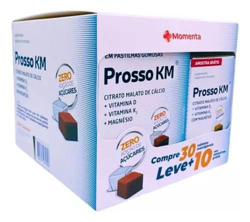 Prosso Km 30 Tabletes Momenta + 10 Tabletes Brinde - Drogaria Poupa Centro