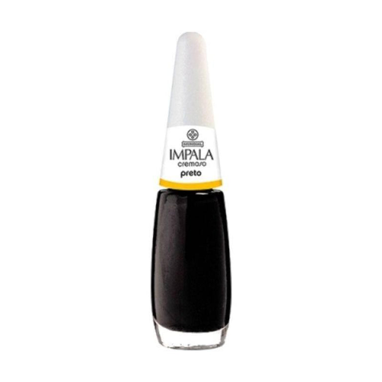 Esmalte Cremoso Preto Impala 7,5ml - Drogaria Poupa Centro