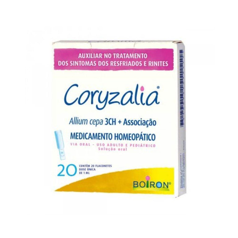Coryzalia 20 Flaconetes - Drogaria Poupa Centro