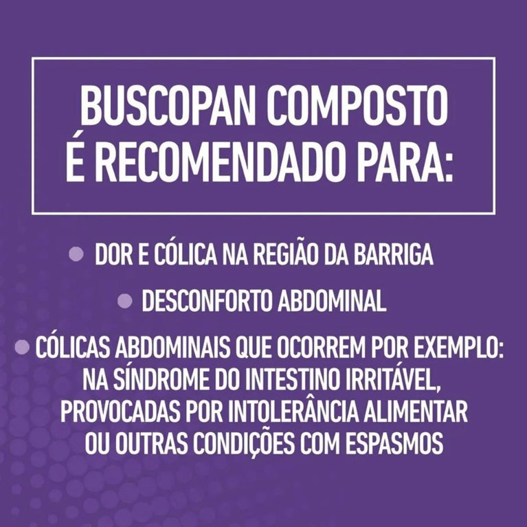 Buscopan Composto 10mg + 250mg Blister - 4 Comprimidos