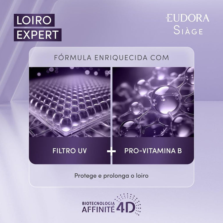Eudora Siage Condicionador Loiro Expt 200Ml