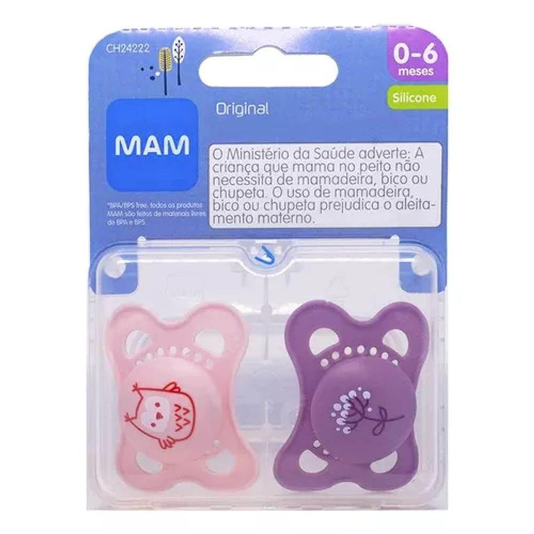 Chupeta Mam Saying 0-6 Meses - Drogaria Poupa Centro