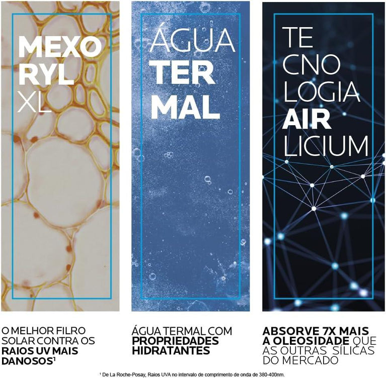 Protetor Solar Facial Anthelios Airlicium+ La Roche-Posay FPS 80 Cor 1.0 40G