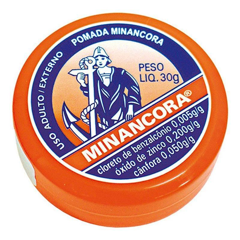 Minancora Pomada Com 30g - Drogaria Poupa Centro