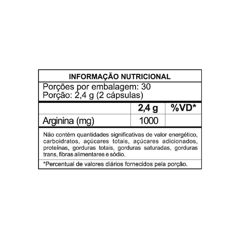 Arginina 1000Mg 60 Capsulas Uniao Europeia Sidney Oliveira