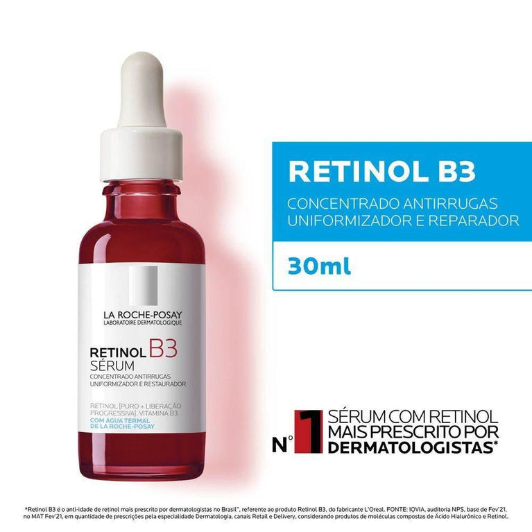 Sérum Facial Anti-Idade La Roche-Posay Retinol B3 30Ml - Drogaria Poupa Centro