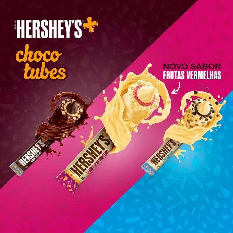 Chocotubes Cookies 'n' Creme 25g Hershey's