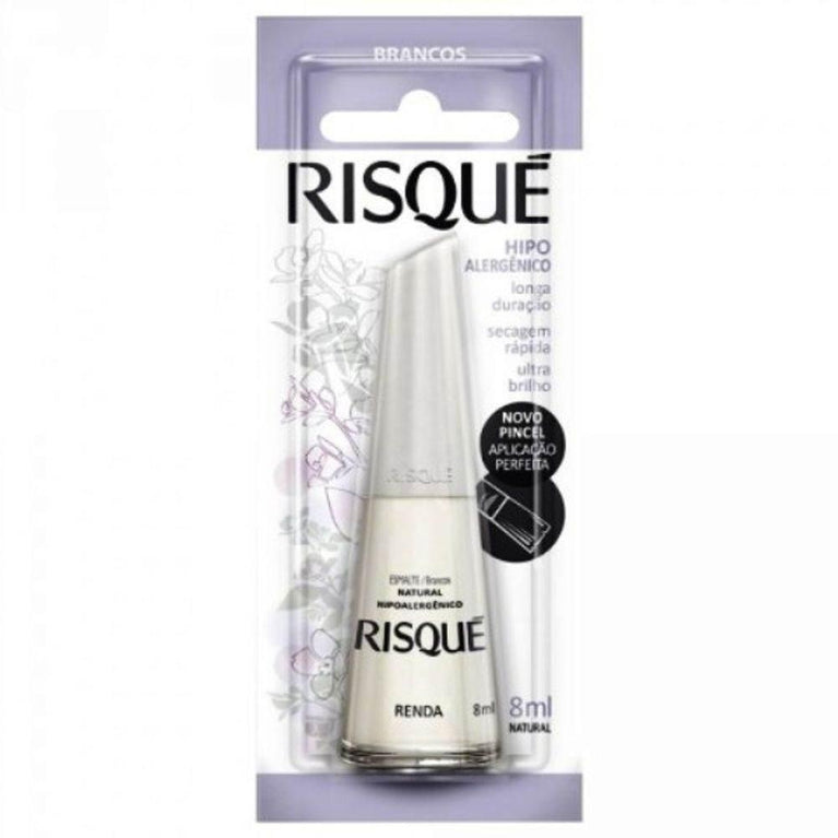 Esmalte Risque Rendas do Brasil Renda 8ml - Drogaria Poupa Centro