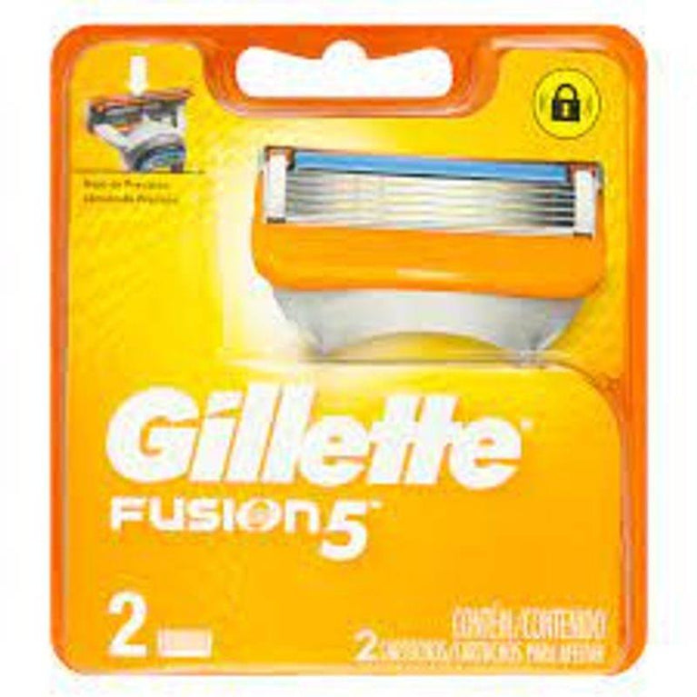 Carga Gillette Fusion 5 C/2 - Drogaria Poupa Centro