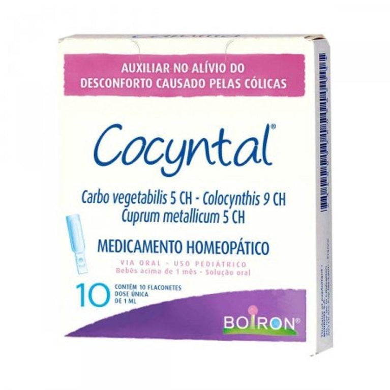 Cocyntal Solução Oral 10 Flaconetes - Drogaria Poupa Centro