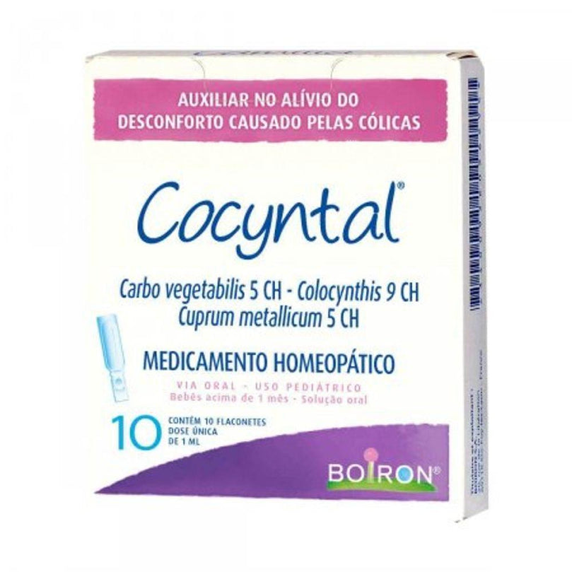 Cocyntal Solução Oral 10 Flaconetes - Drogaria Poupa Centro
