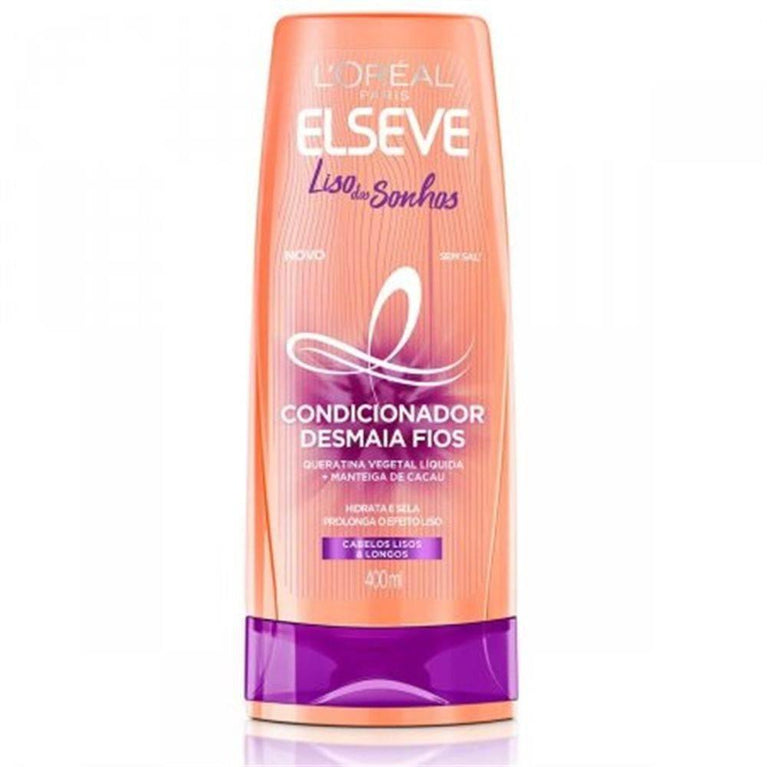 Condicionador Elseve 400ml Liso dos Sonhos - Drogaria Poupa Centro