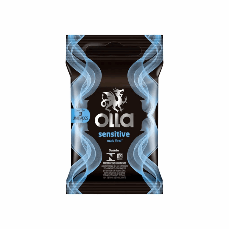 Preservativo Olla Sensitive 3 Unidades