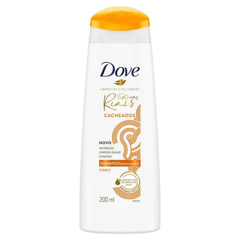 Shampoo Dove Texturas Reais Cacheados - 200Ml - Drogaria Poupa Centro