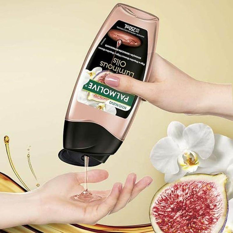 Palmolive Sabonete Líquido Para O Corpo Luminous Oils Sensação Refrescante 250Ml - Drogaria Poupa Centro