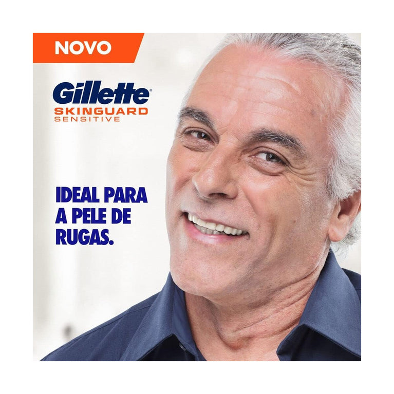 Carga para Aparelho de Barbear Gillette Skinguard Sensitive 4 unidades