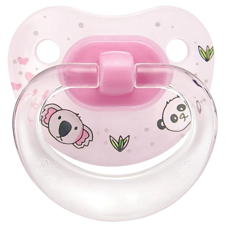 Chupeta Kuka Premium Rosa 0-6 Meses Ortodôntica
