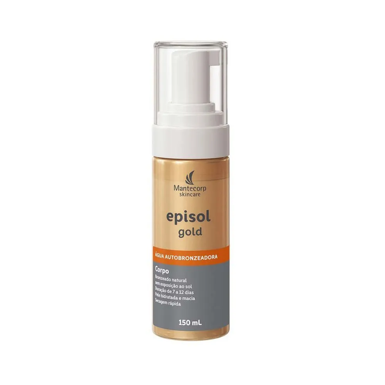 Episol Água Autobronzeadora Gold Corpo 150ml