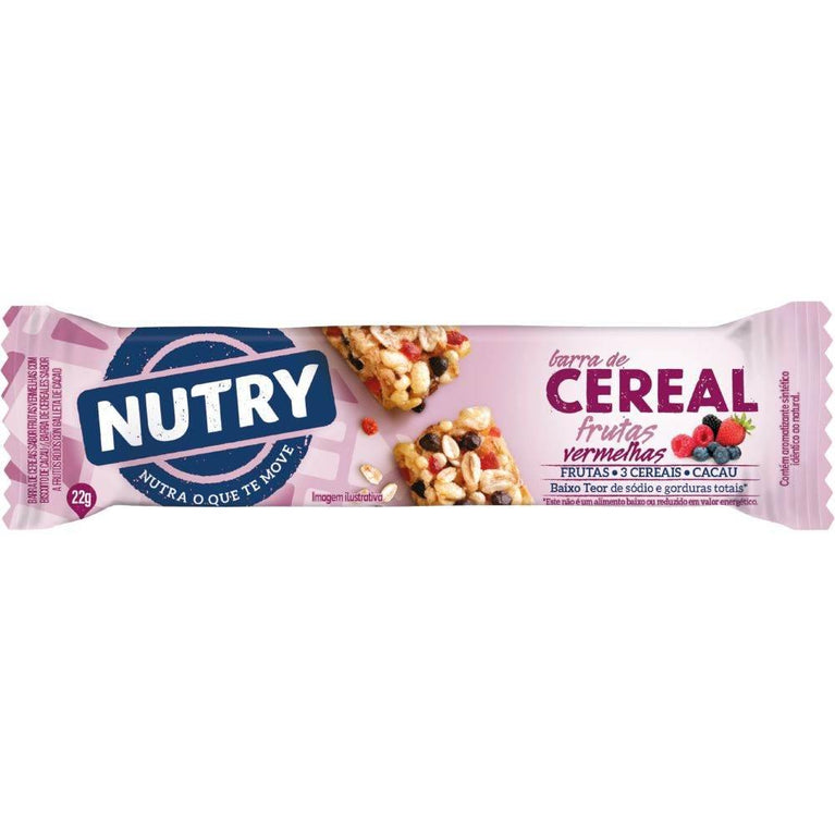 Bar Cer Nutry 22G Frutas Vermelhas - Drogaria Poupa Centro