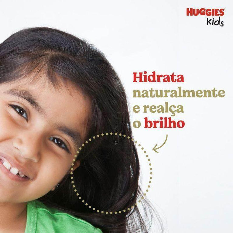 Shampoo Huggies 360ml Hidratação e Brilho Kids Ariel - Drogaria Poupa Centro
