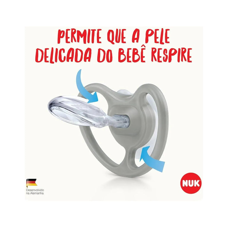 Chupeta Nuk Space Glow 6+ Meses Brilha no Escuro