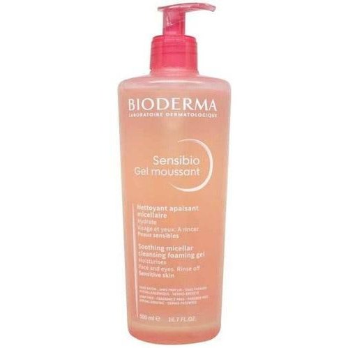 Gel De Limpeza Facial Sensibio Gel Moussant Micelar 500ml - Drogaria Poupa Centro