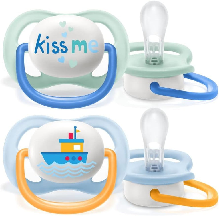 Chupeta Philips Avent Ultra Air 0-6 Meses Dupla Decorada