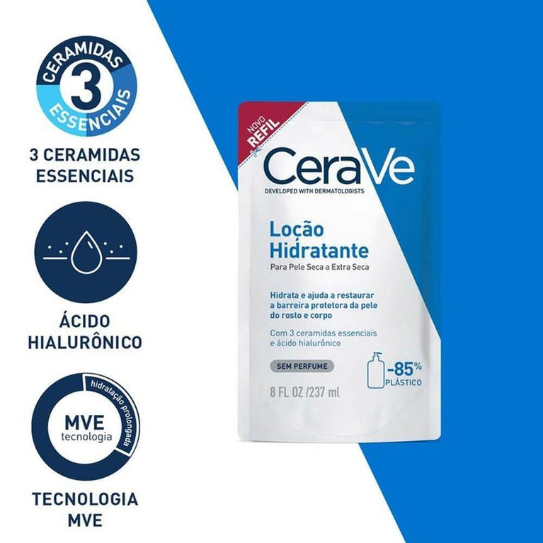 CeraVe Loção Hidratante 237ml - Drogaria Poupa Centro