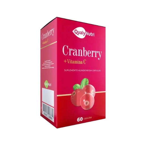 Cranberry em Cápsulas com Vitamina C e Sem Açúcar