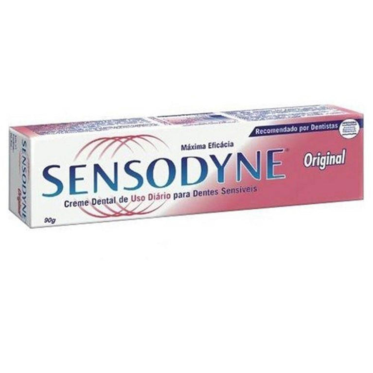 Sensodyne Creme Dental 90G Original - Drogaria Poupa Centro