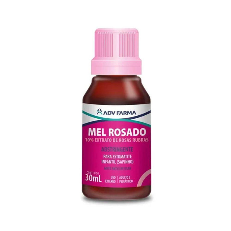 Mel Rosado ADV Solução Com 30ml - Drogaria Poupa Centro