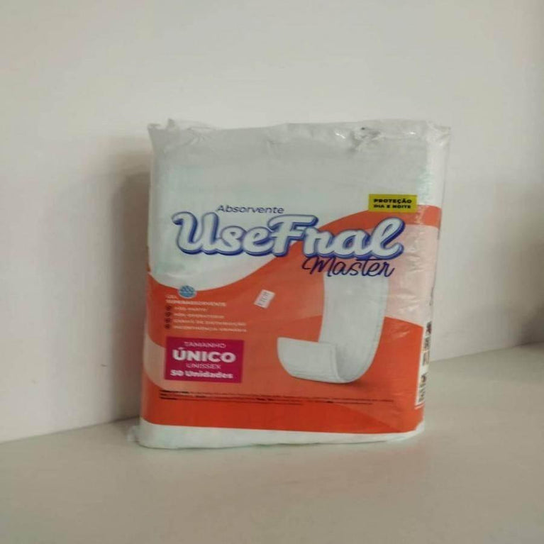 Absorvente Geriátrico USEFRAL MASTER 50 UNIDADES - Drogaria Poupa Centro