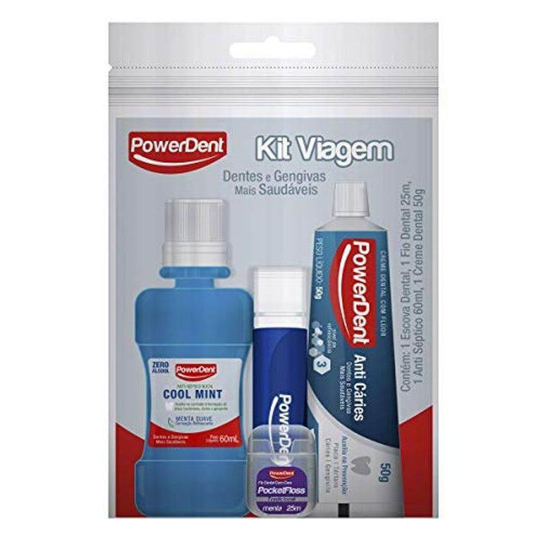 Kit Viagem Powerdent - Drogaria Poupa Centro