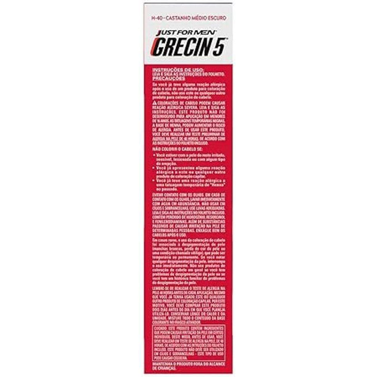 Tint Grecin 5 Shampoo Castanho Medio Escuro - Drogaria Poupa Centro