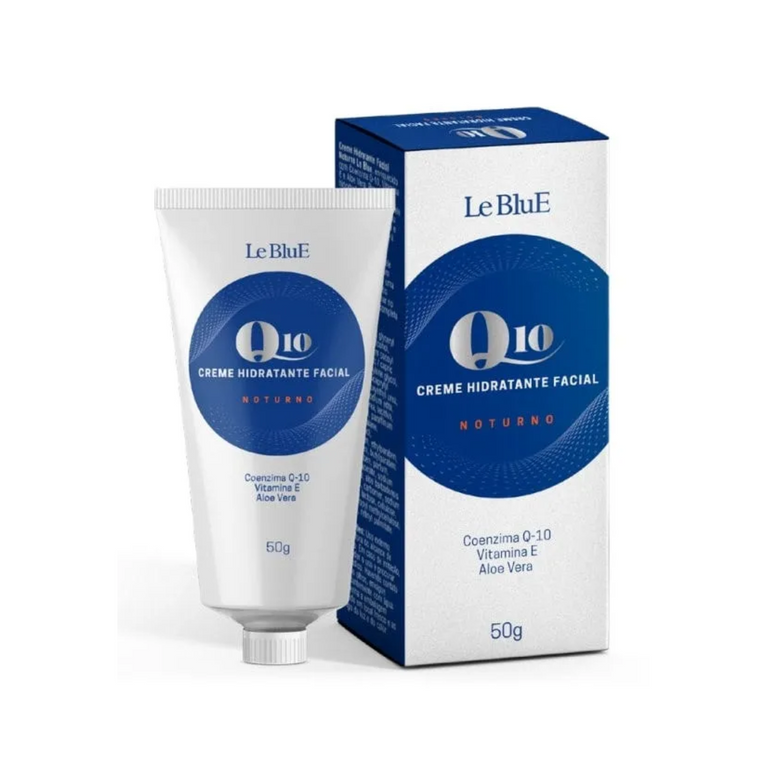 Creme Hidratante Facial Q10 Noturno Le Blue 50 g