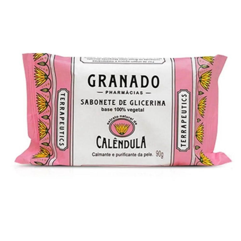 Sabonete Glicerinado Granado Calêndula - 90G - Drogaria Poupa Centro