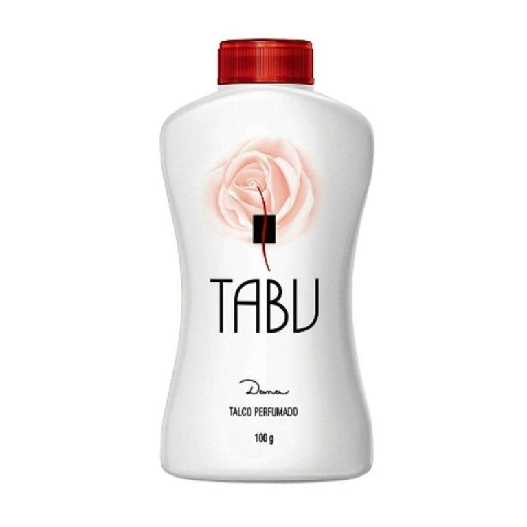 Talco Tabu Flores - 100g - Drogaria Poupa Centro