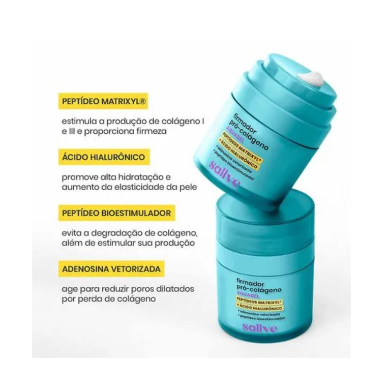 Firmador Pró-Colágeno Aquagel Sallve 30g