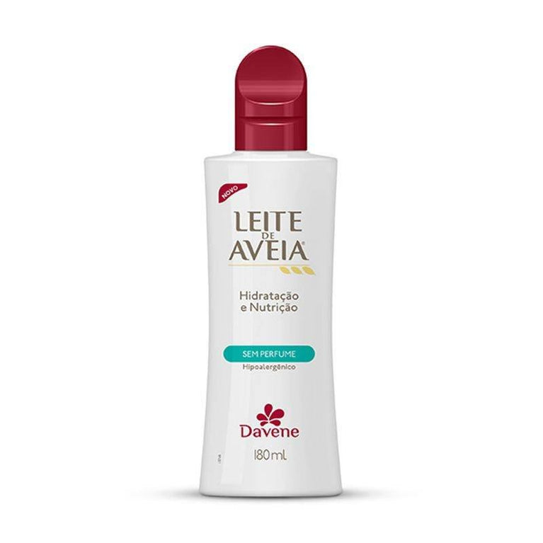 Hidratante Davene Leite de Aveia Hipoalergênico Com 180ml - Drogaria Poupa Centro