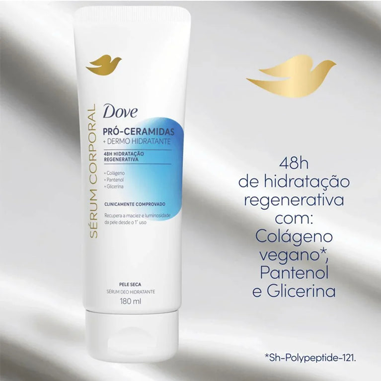 Sérum Corporal Dove Pro Ceramidas +Dermo Hidratante 180ml