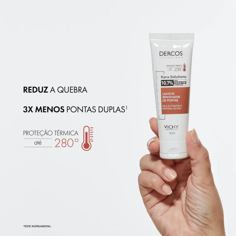 Vichy Dercos Kera Solutions Leave In Reparador de Pontas 50Ml