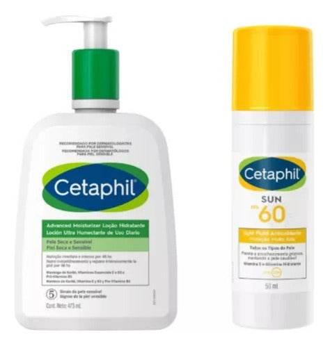 Kit Cetaphil Loção Hidratante 473ml + Sunlight Fps 60 50ml - Drogaria Poupa Centro