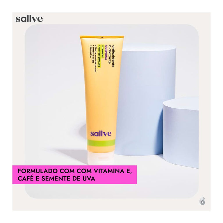 Sallve Hidratante Corporal Antioxidante 303Gr Pele Radiante